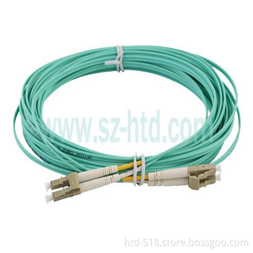 LC/PC-LC/PC OM3 MM Duplex Fiber Optic Patch Cord
